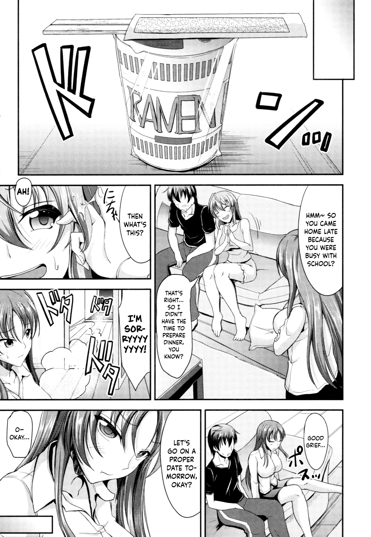 Hentai Manga Comic-Sisters Sandwich-Read-77